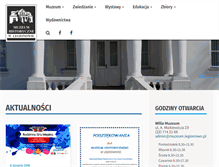 Tablet Screenshot of muzeum.legionowo.pl